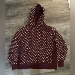 Champion Burgundy Reverse Weave Hoodie